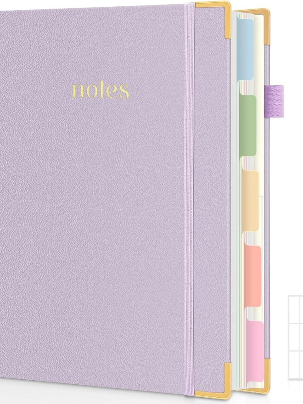 5 Subject Notebook with Dividers and Tabs, Notebooks for Work